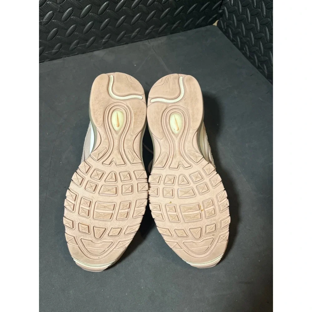 Nike Air Max 97 Trainers US 8 Pink Metallic Particle‎ Beige Shoes Sneakers